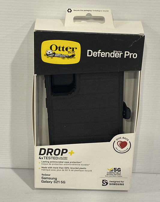 Otterbox Defender Pro Case Protection Cover for Samsung Galaxy S21 5G Black