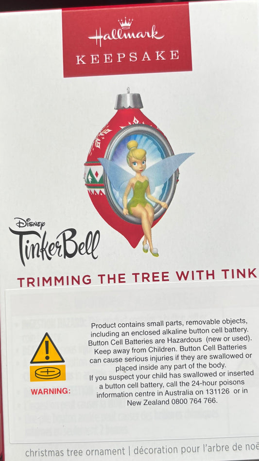 Hallmark Tinkerbell Trimming the Tree 2025