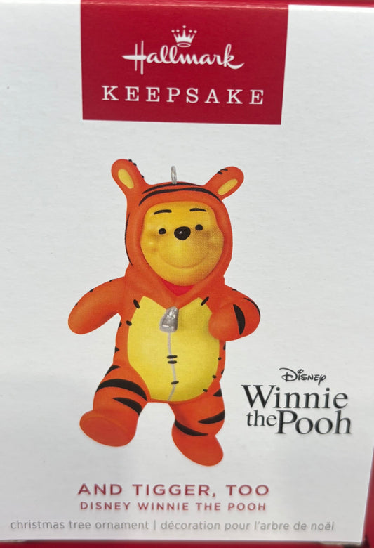 Hallmark Disney Winnie the Pooh and Tigger ornament packaging