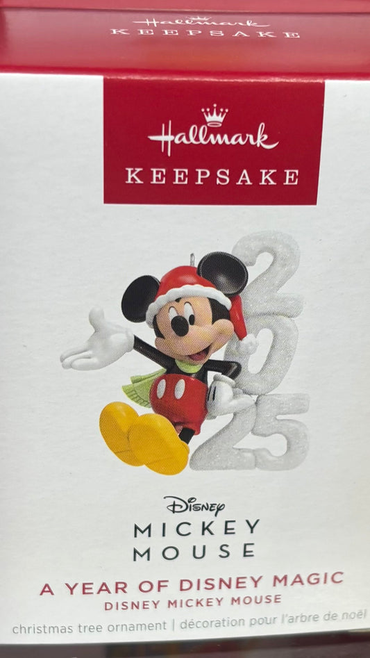 Hallmark Mickey Xmas 2025