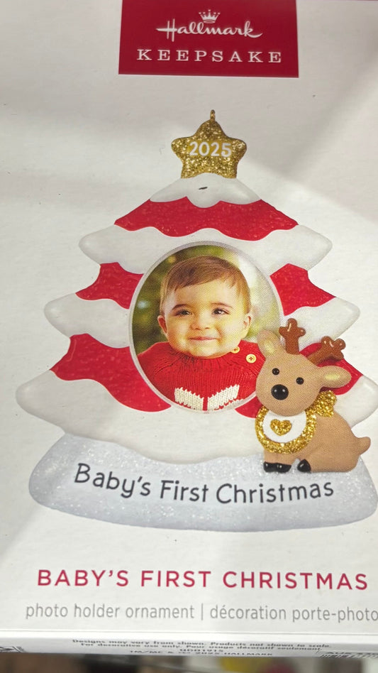 Hallmark Baby's First Xmas Ornament 2025