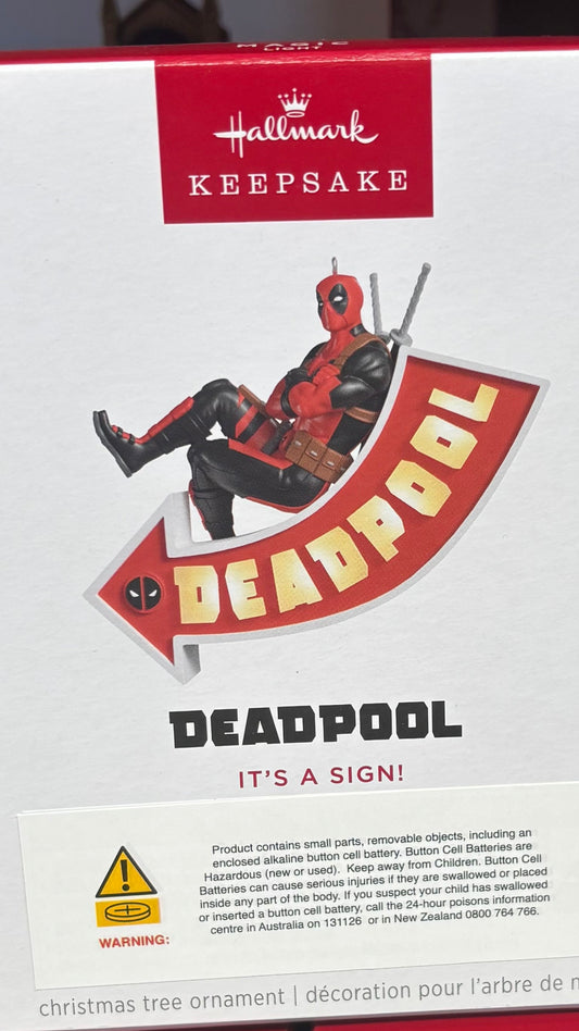 Hallmark Deadpool Ornament 2025