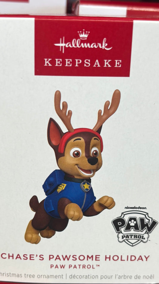 Hallmark Paw Patrol Chase Ornament 2025