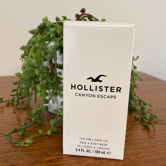 Hollister Canyon Escape For Him Hair & Body Wash 100ml Men's Gift