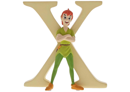 Disney Enchanting Alphabet Letters: X “Peter Pan”