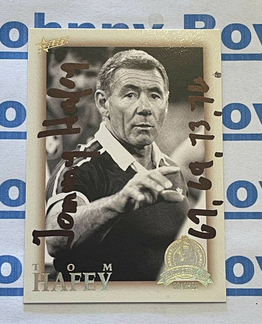 2007 Select AFL Hall Of Fame Series 3 Signed HOF Card HF180 Richmond Collingwood