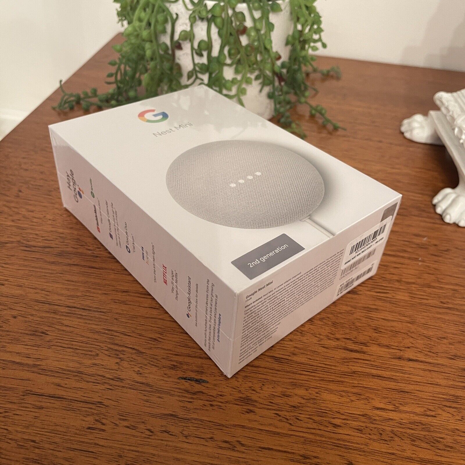 Google Nest Mini 2nd Generation Smart Speaker Home Assistant GA00638-A ...