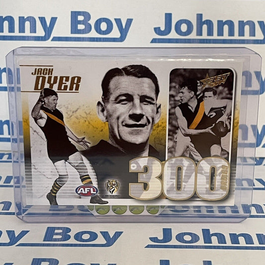 2014 AFL Select Champions 300 Game Case Card Jack Dyer (CC51) #003 Richmond