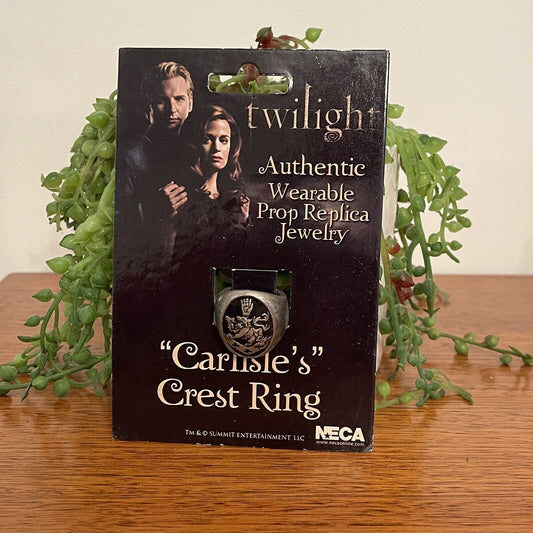Twilight Jewellery Carlisle's Ring Cosplay Neca Prop Replica Wearable Authentic