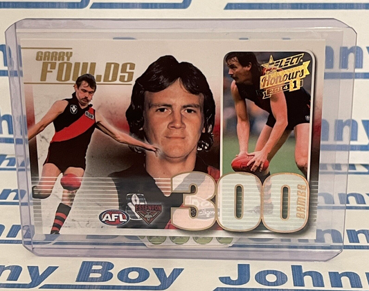 2014 AFL Select Honours 300 Game Case Card Gary Foulds (CC54) #150 Essendon