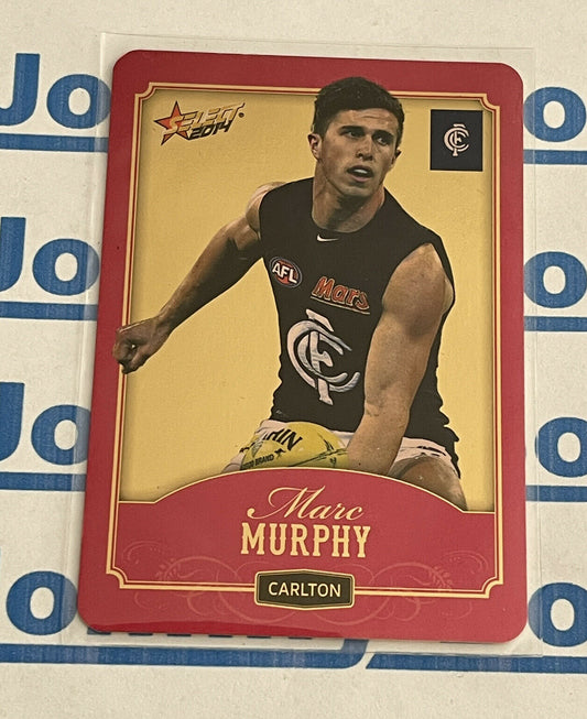 2014 Select Afl Champions Gold Parallel Card Cg35 Marc Murphy -carlton