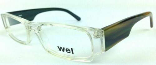 WEL Eyeglasses Frames Modern Contemporary Glasses Frame Adult FARO CRYS
