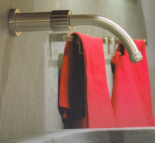 Gessi Cingolo Progressive Wall Mounted Mixer Chrome Tap Kitchen Sink Commercial