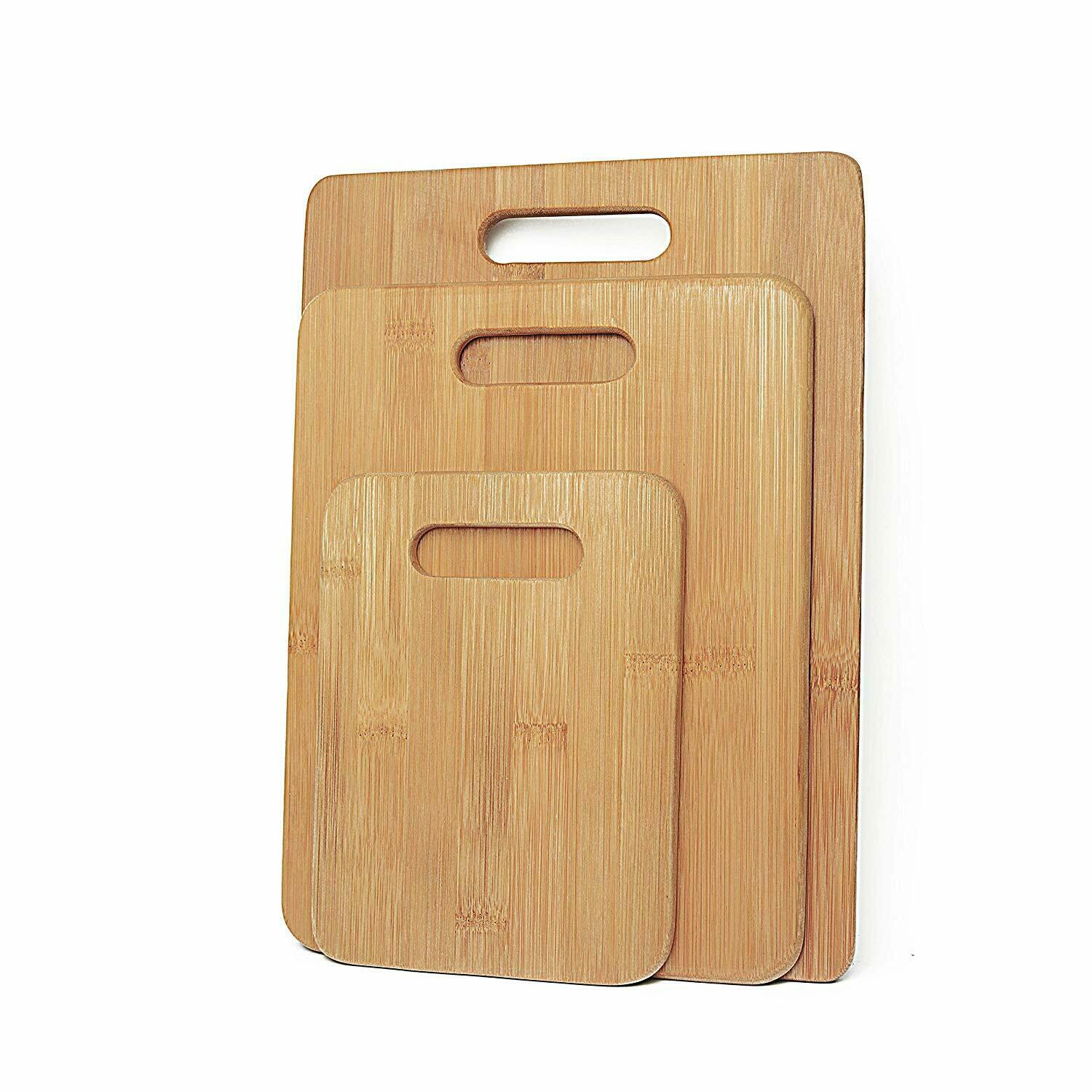 Bamboo Chopping Boards 3 Piece Set - Johnny Boy