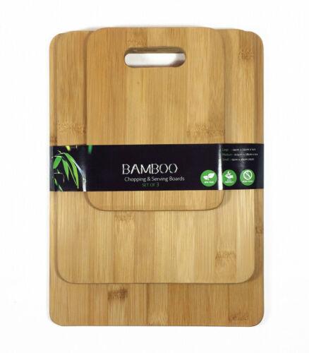 Bamboo Chopping Boards 3 Piece Set - Johnny Boy