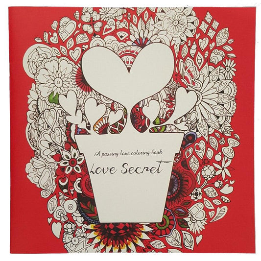 Love Secret Colouring Book - JohnnyBoyAus
