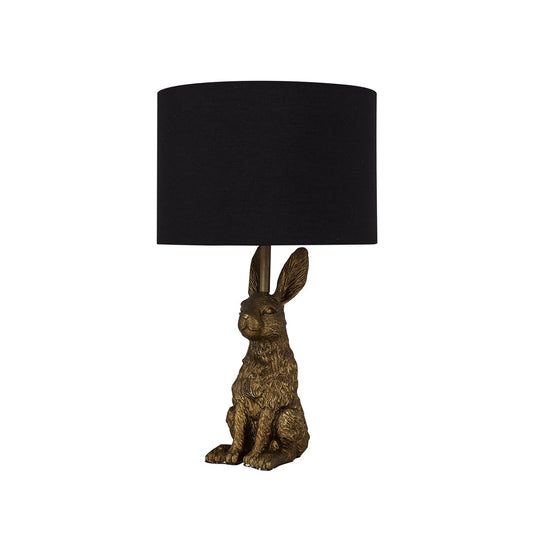 Lexi Lighting Rabbit Sitting Table Lamp - Gold