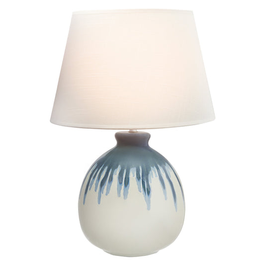 Lexi Lighting Candy Ceramic Table Lamp - Blue