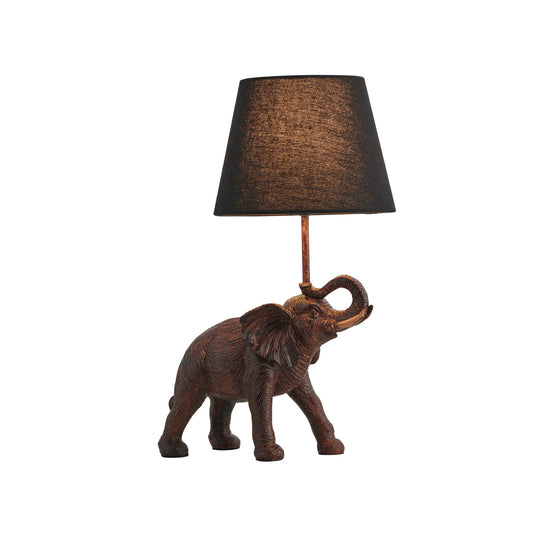 Lexi Lighting Elephant Trunk Up Table Lamp