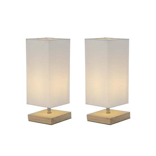 Lexi Lighting Set of 2 Mano Square Table Lamp