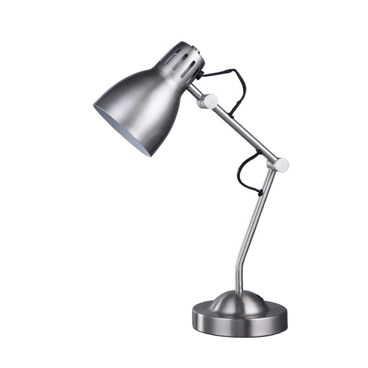 Lexi Lighting Nord Metal Table Lamp - Satin Chrome
