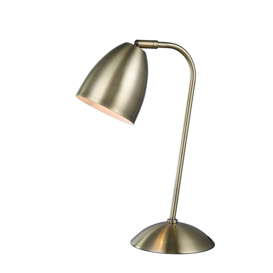 Lexi Lighting Astro Touch Table Lamp - Antique Brass