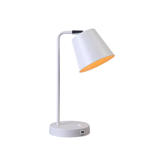 Lexi Lighting Mak USB Table Lamp - White