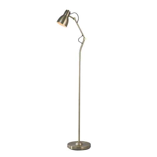 Lexi Lighting Nord Metal Floor Lamp - Antique Brass