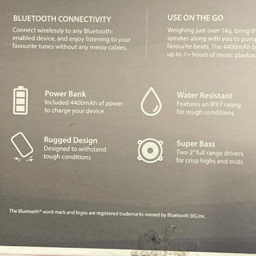 Onyx Element IPX7 Waterproof Bluetooth Speaker – JohnnyBoy