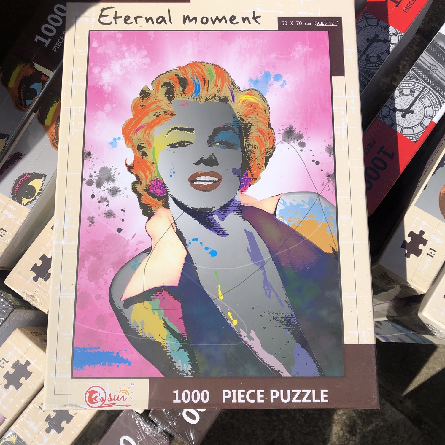 Marilyn Monroe Jigsaw Puzzle 1000 Pieces - JohnnyBoyAus