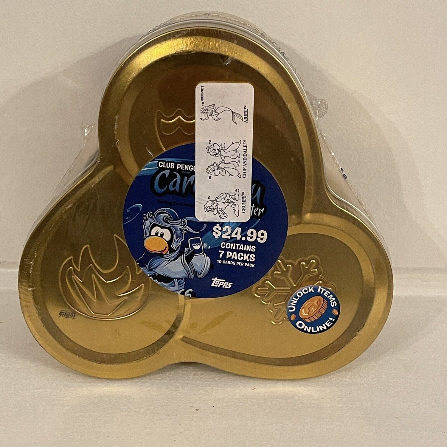 Club Penguin Card-Jitsu Water Series 4 Tin Set [Blue] 