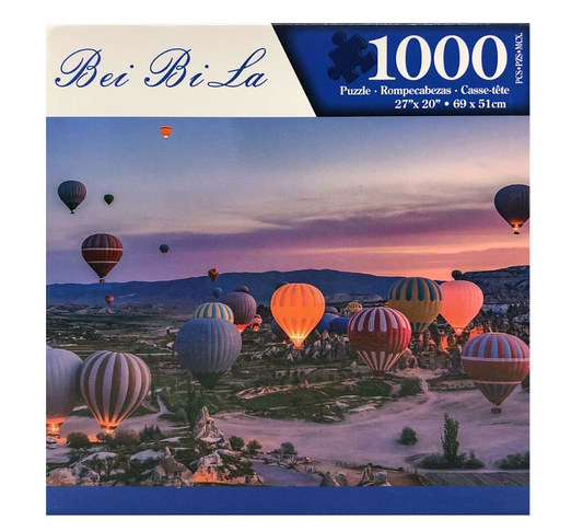 Jigsaw Puzzle 1000 Pieces 69 x 51cm Hot Air Balloons Toy Great Gift Idea