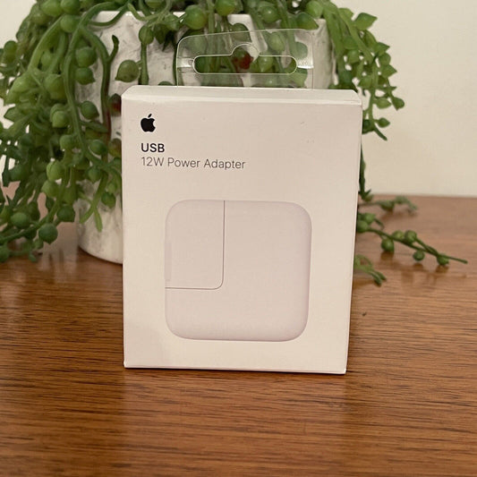 Original Apple Charger Power Adapter 12W Power USB iPhone iPad Wall
