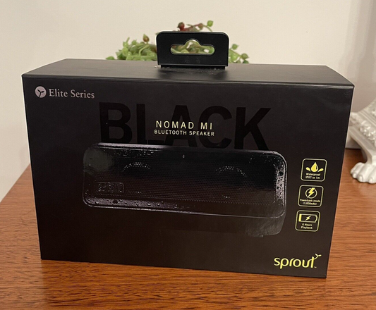 Sprout Elite Series Nomad MI 12W Waterproof Portable Bluetooth Wireless Speaker