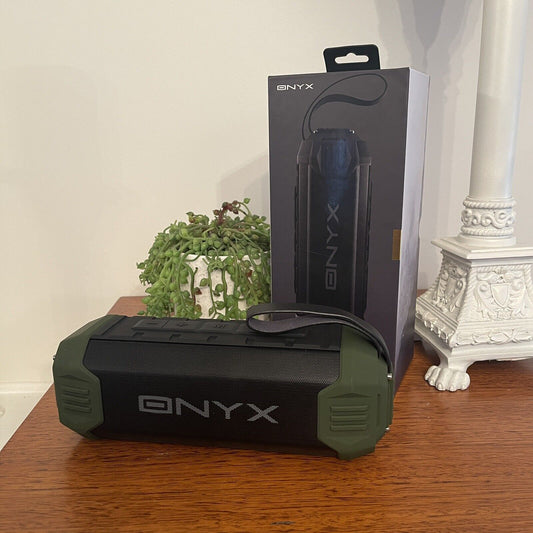 Onyx Summit Bluetooth Speaker Wireless 12 Hours Playtime Outdoor Indoor Jobsite